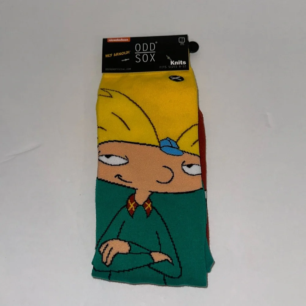 NWT ODD SOX X NICKELODEON Crew Socks - Picture 1 of 2